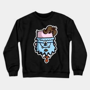 The Business Man Bald Yeti Crewneck Sweatshirt